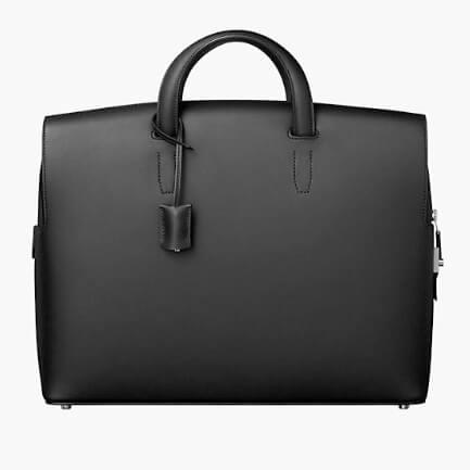 エルメス　 Cityhall 38 briefcase☆noir・veau Sombrero2010120041